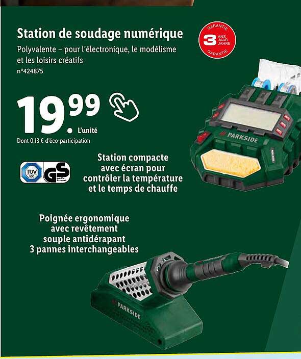 station de soudage numérique