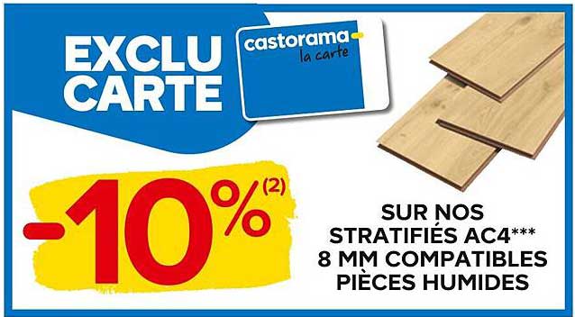 stratifiés ac4 8 mm compatibles pièces humides