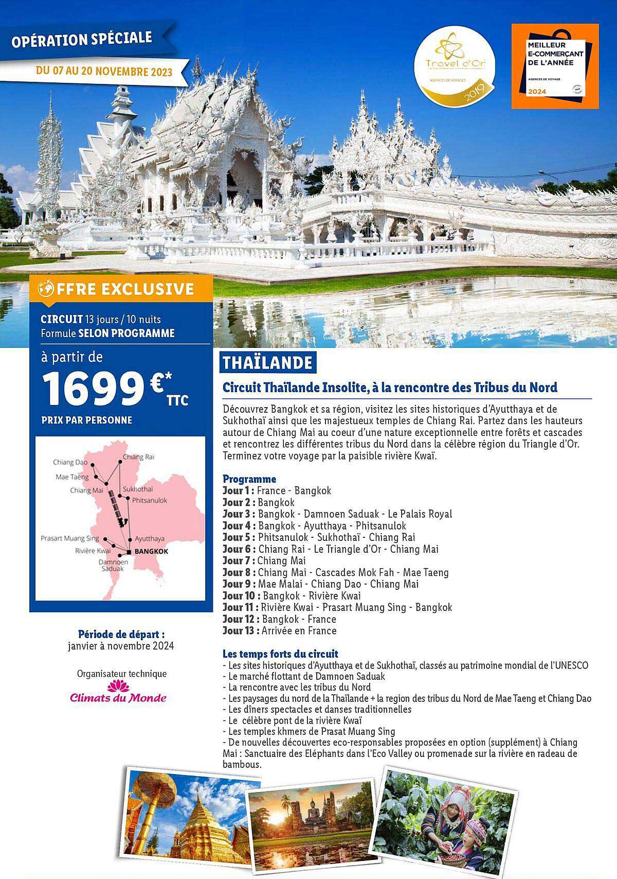 thaïlande : circuit thaïlande insolite, à la rencontre des tribus du nord