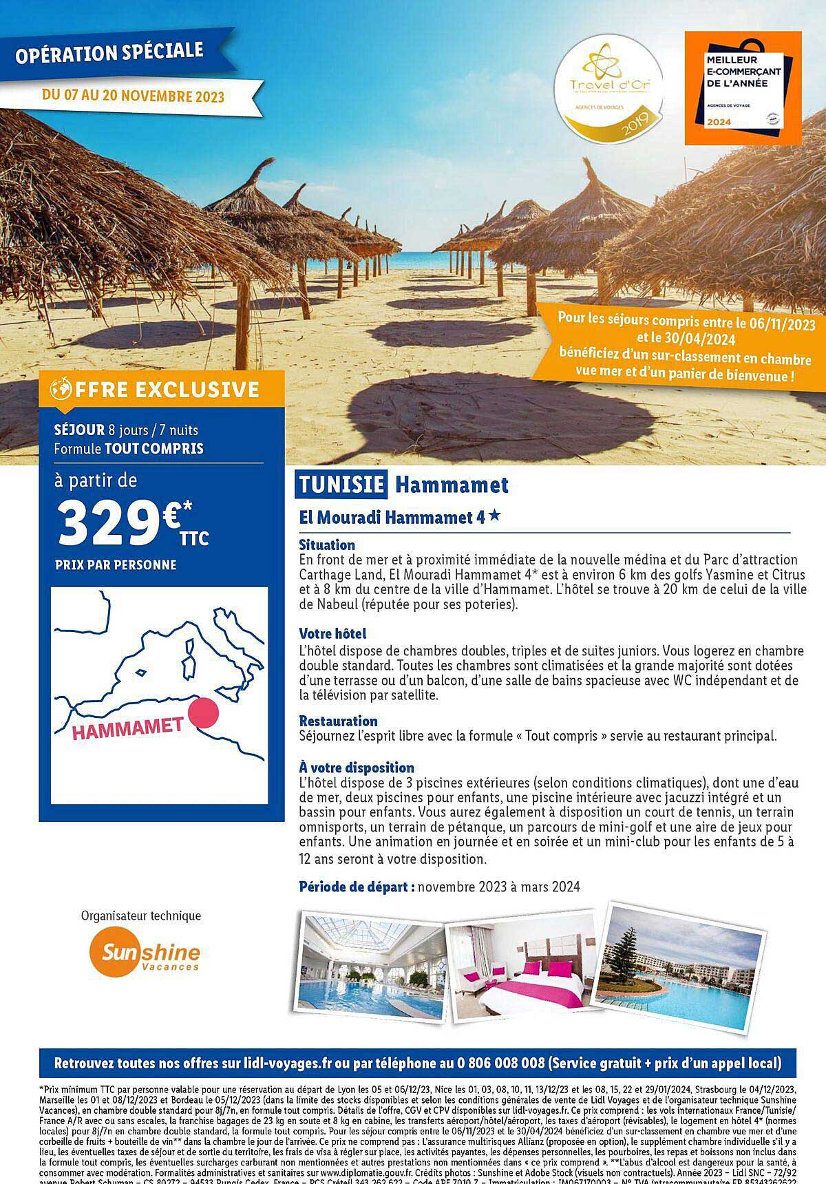 tunisie hammamet : el mouradi hammamet 4*