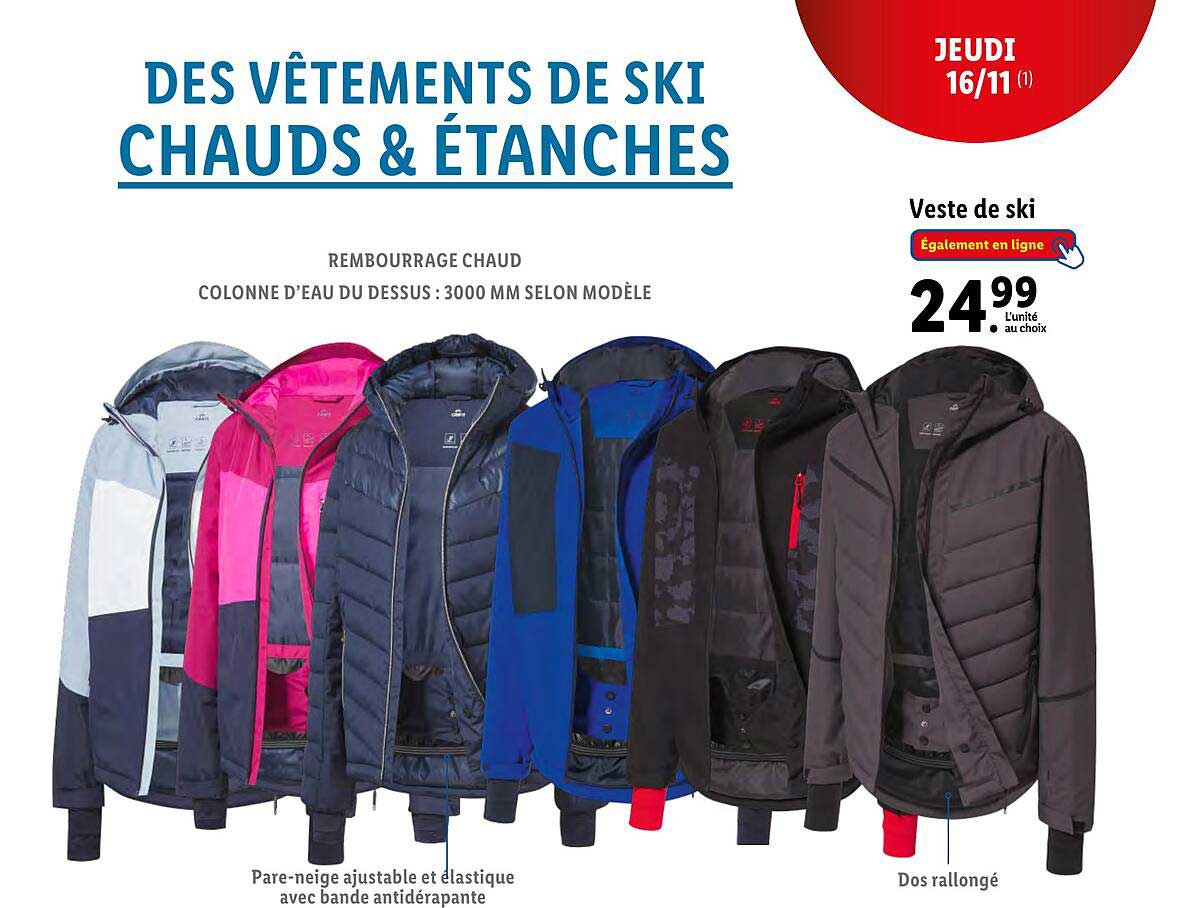 veste de ski