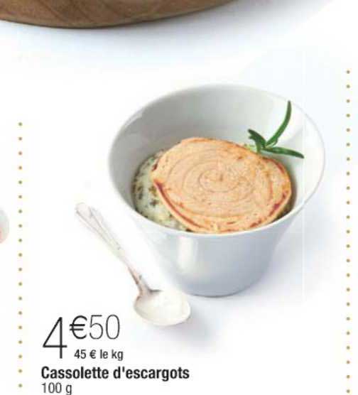 cassolette d'escargots