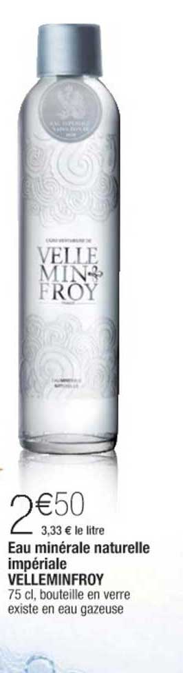 Eau Minérale Naturelle Impériale Velleminfroy