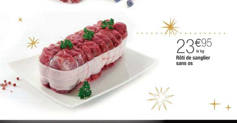 Rôti De Sanglier Sans Os