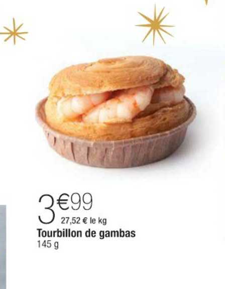 tourbillon de gambas