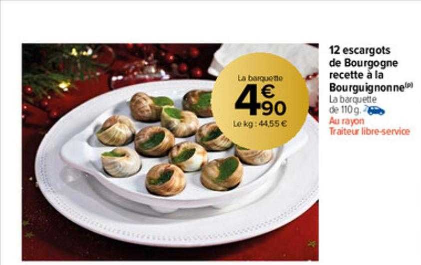 12 escargots de bourgogne recette à la bourguignonne