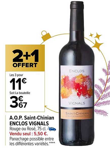 a.o.p. saint-chinian enclos vignals