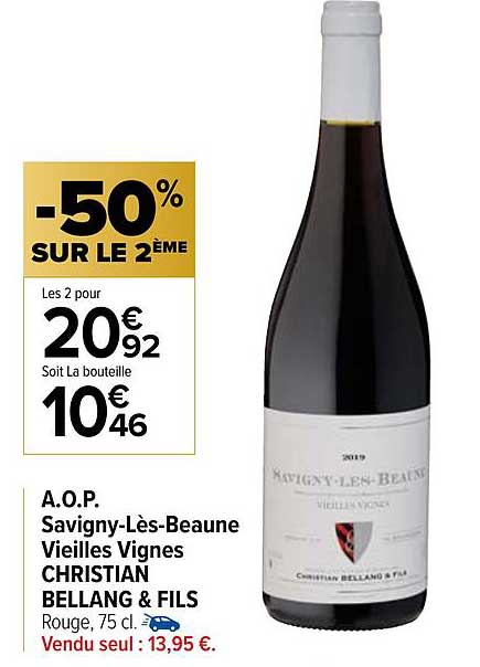 a.o.p. savigny-lès-beaune vieilles vignes christian bellang & fils