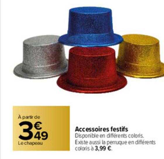 accessoires festifs