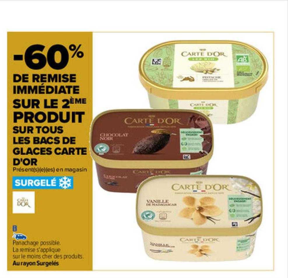 Bacs De Glaces Carte D'or