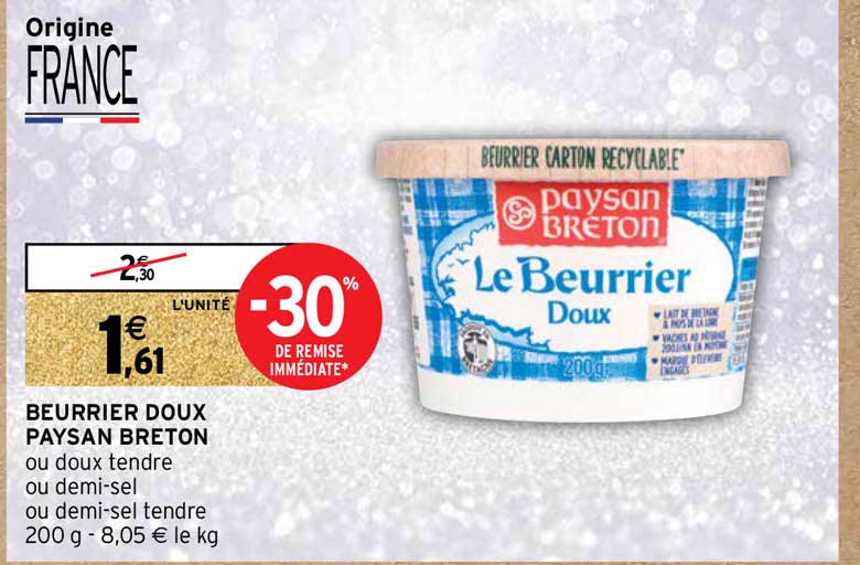 beurrier doux paysan breton