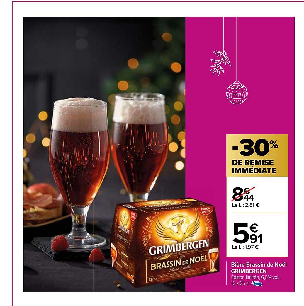 bière brassin de noël grimbergen