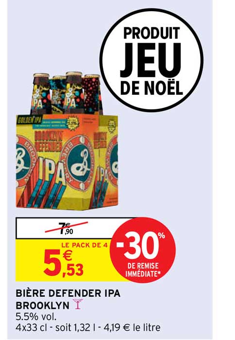 bière defender ipa brooklyn