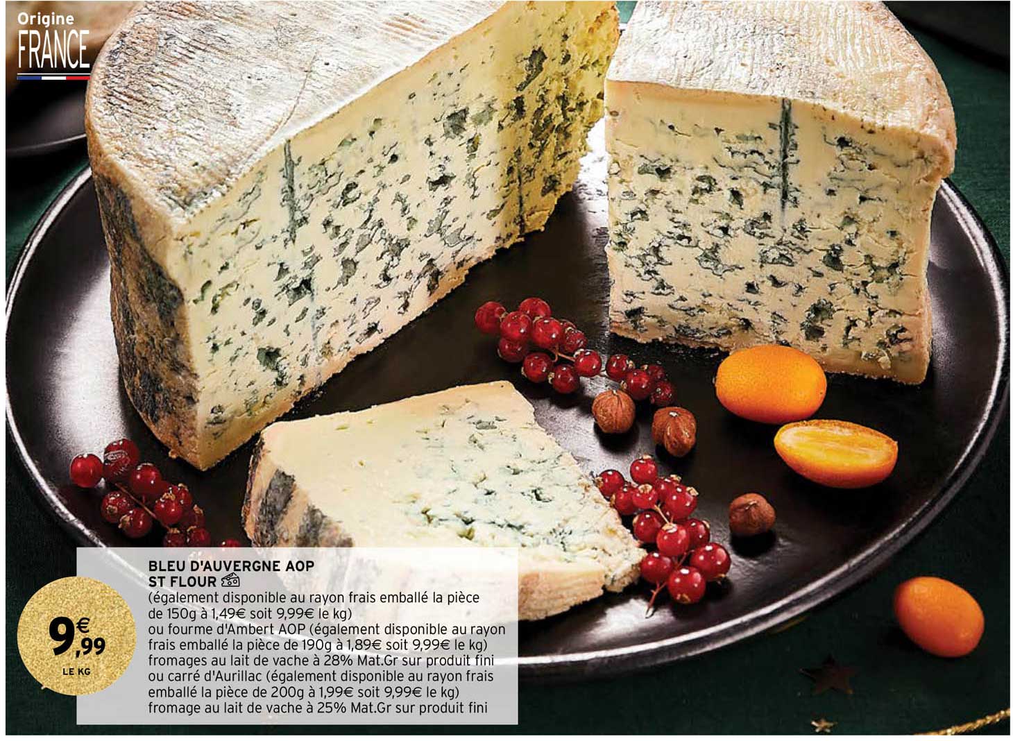 Bleu D'auvergne Aop St Flour