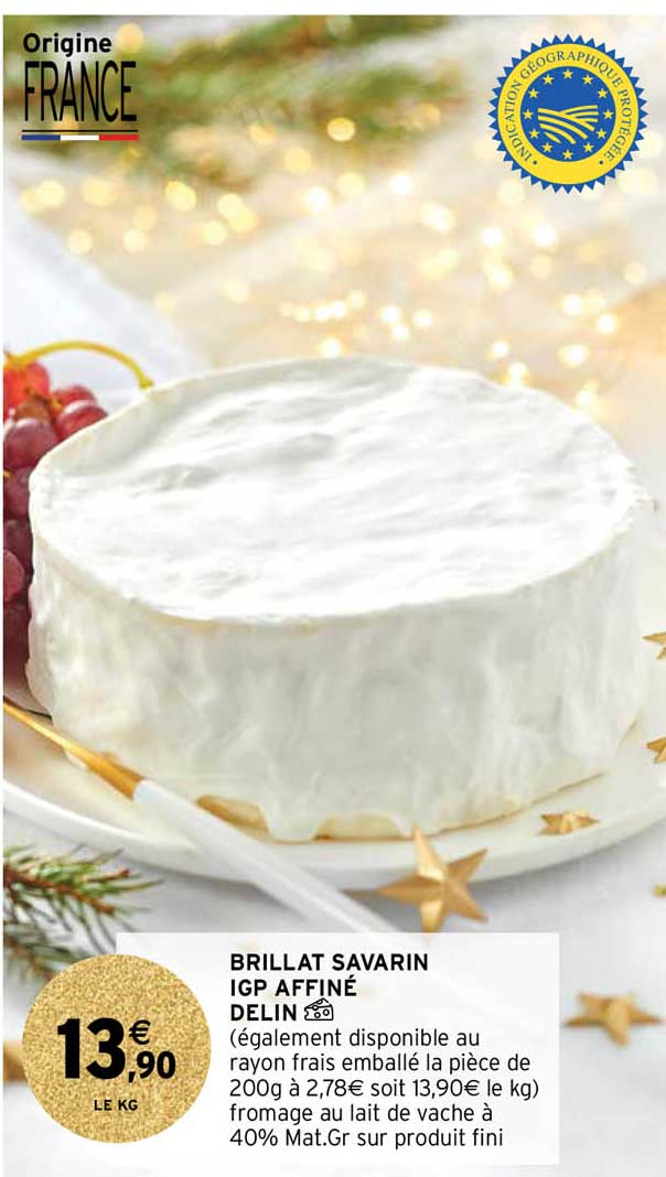 Brillat Savarin Igp Affiné Delin