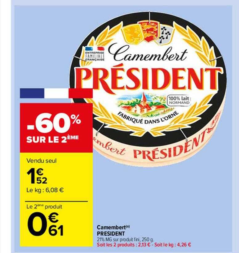 Camembert Président