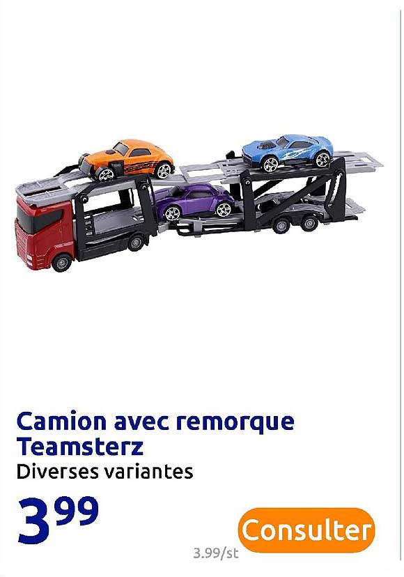 Camion Avec Remorque Teamsterz