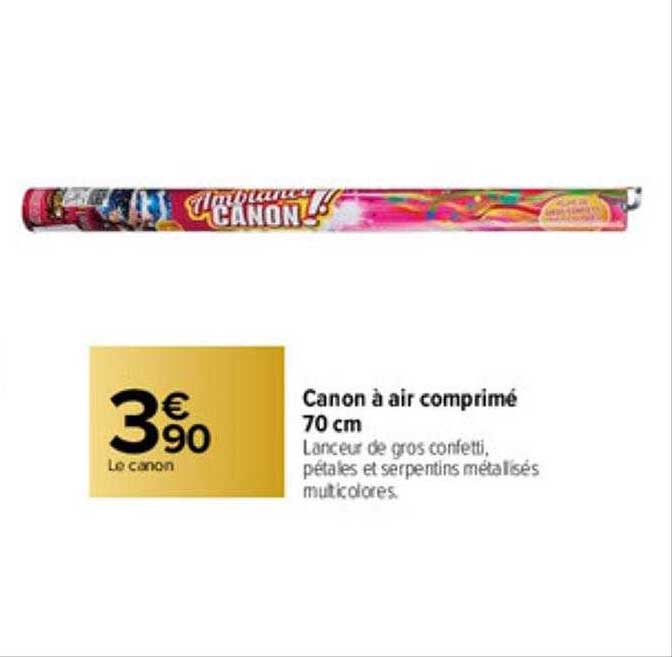 Canon à Air Comprimé 70 Cm