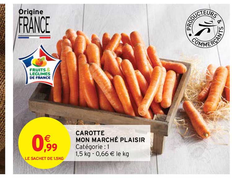 carotte mon marché plaisir