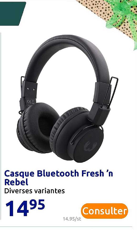 casque bluetooth fresh'n rebel