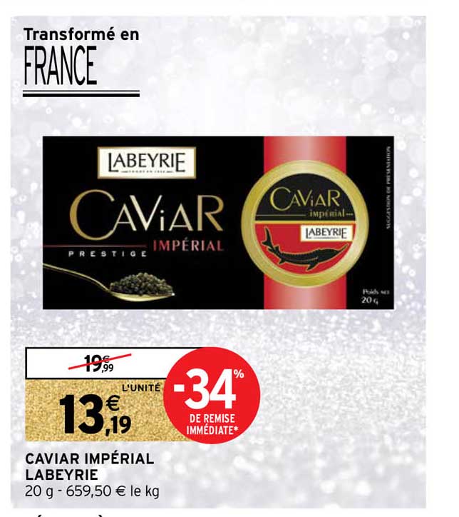 Caviar Impérial Labeyrie