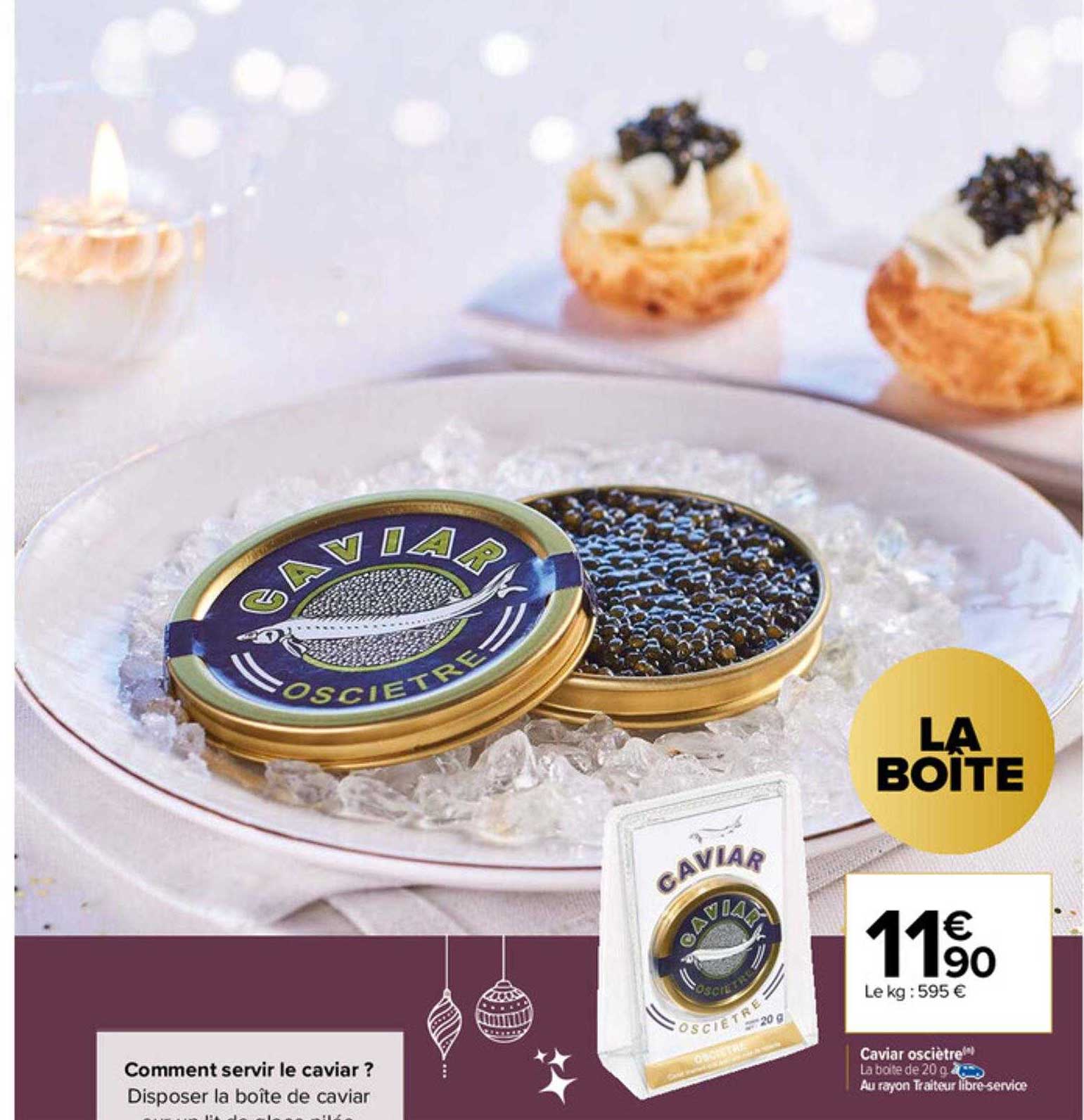 caviar osciètre
