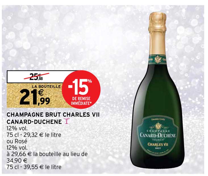 Champagne Brut Charles VII Canard-duchêne
