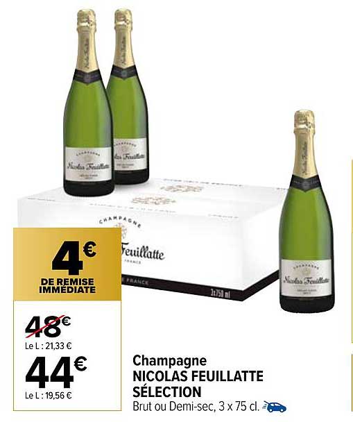 champagne nicolas feuillatte sélection
