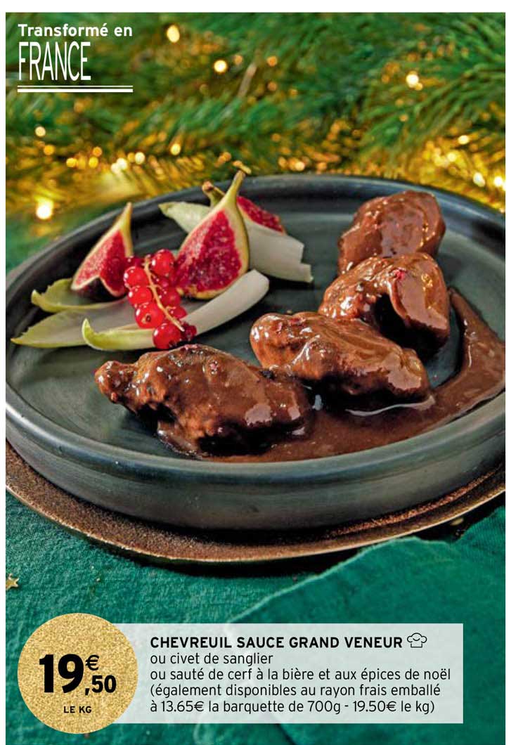 chevreuil sauce grand veneur