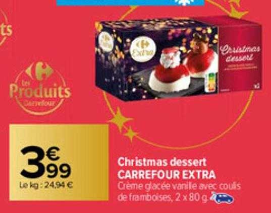 christmas dessert carrefour extra