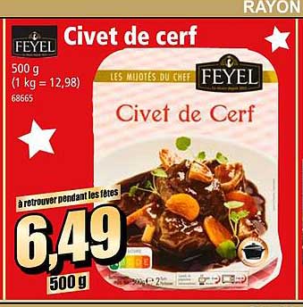 civet de cerf feyel