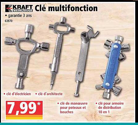 clé multifonction kraft werkzeuge