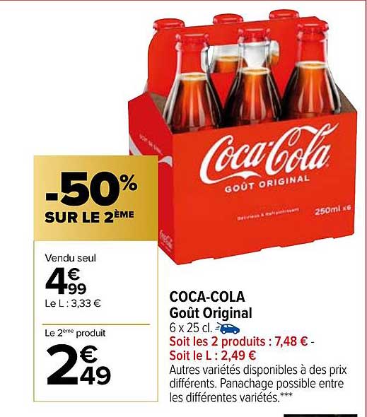 coca-cola goût original