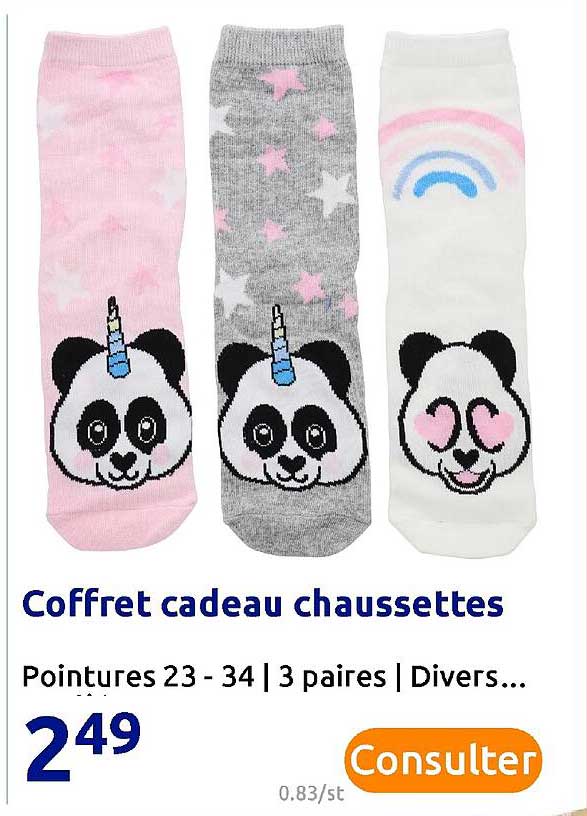 Coffret Cadeau Chaussettes