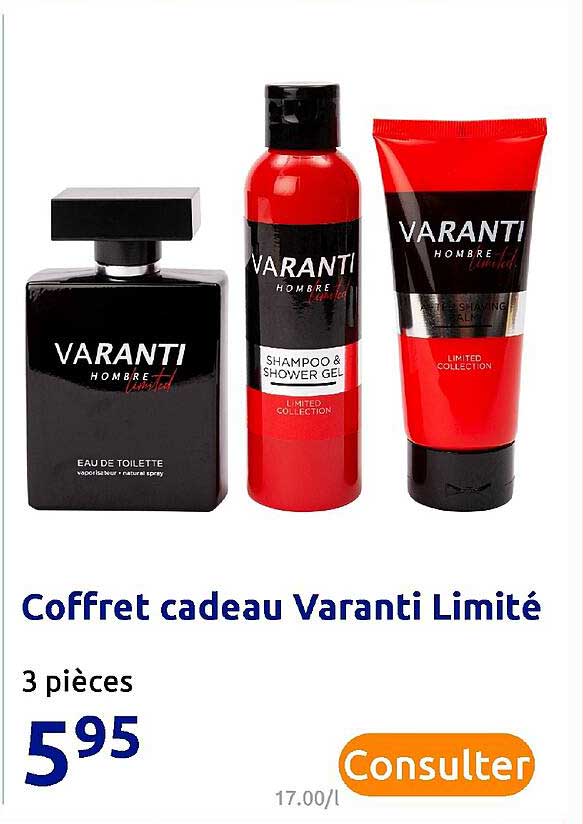 coffret cadeau varanti limité