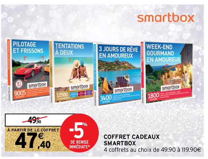 Coffret Cadeaux Smartbox