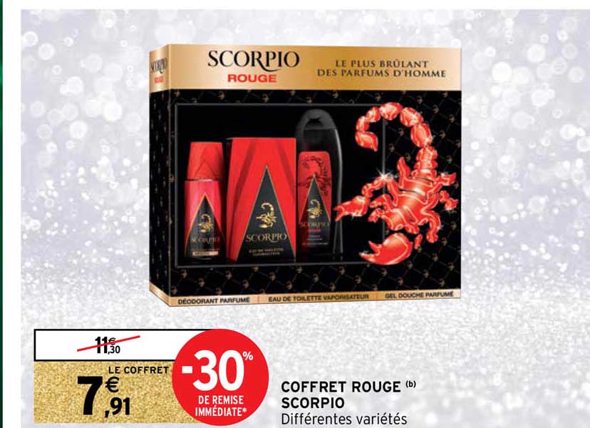 Coffret Rouge Scorpio