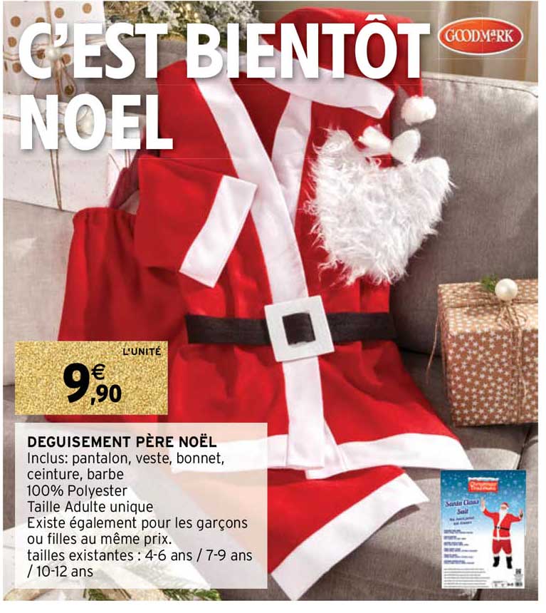 déguisement père noël