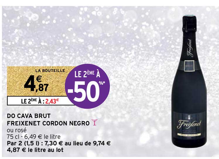 do cava brut freixenet cordon negro