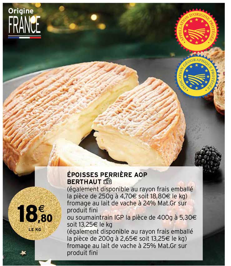 époisses perrière aop berthaut