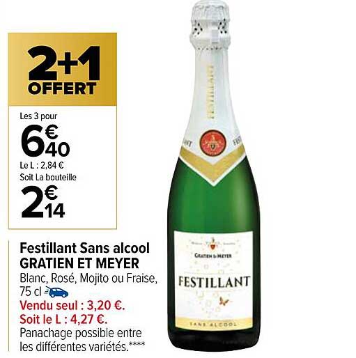 festillant sans alcool gratien et meyer