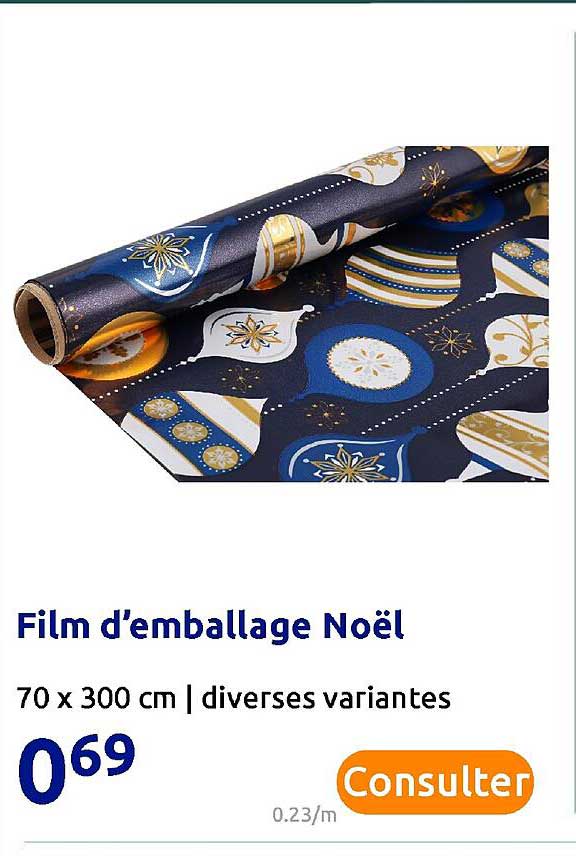 Film D'emballage Noël