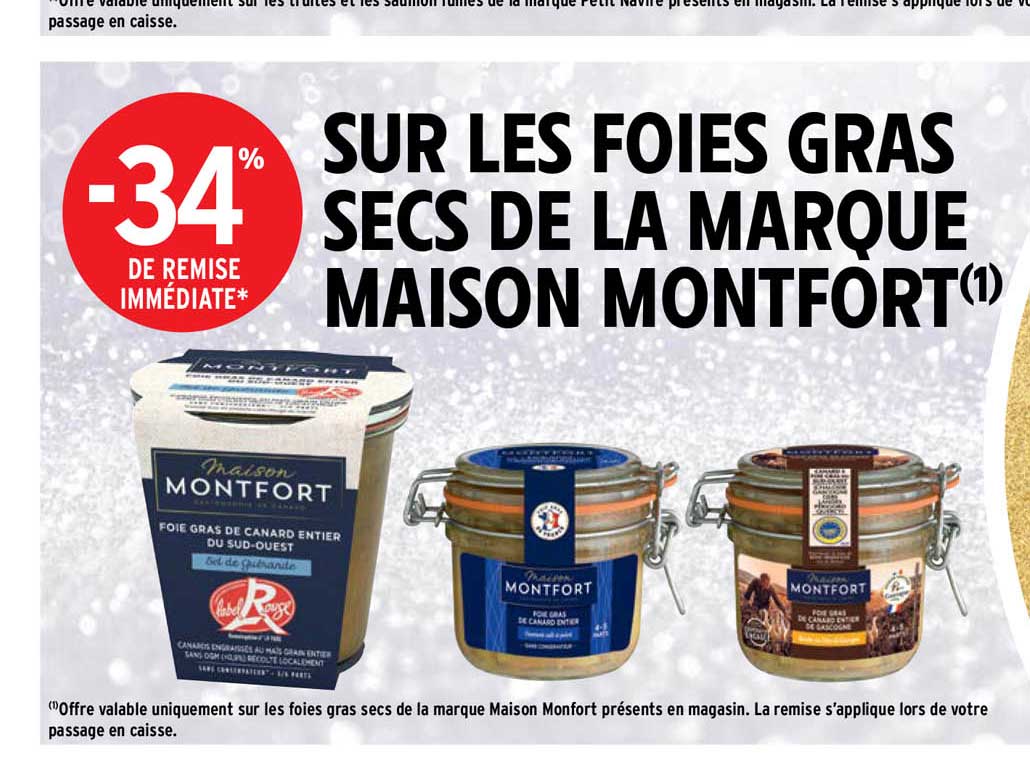 Foies Gras Secs De La Marque Maison Montfort