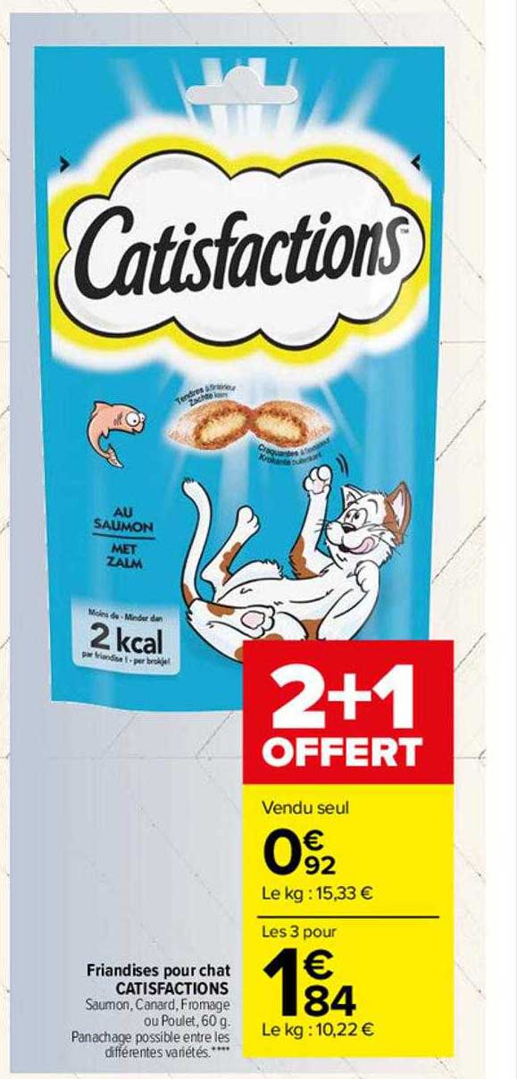 Friandises Pour Chat Catisfactions