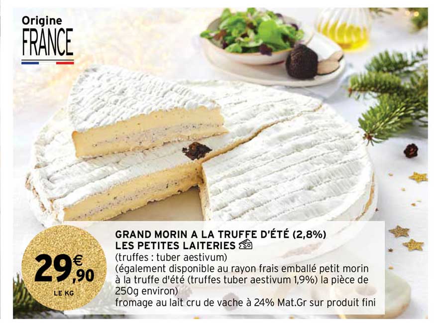 Grand Morin à La Truffe D'été (2,8%) Les Petites Laiteries