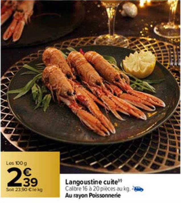 Langoustine Cuite