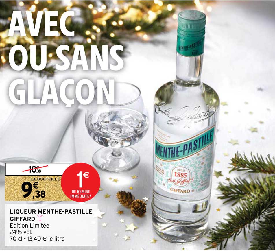liqueur menthe-pastille giffard