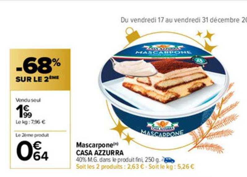 mascarpone casa azzurra