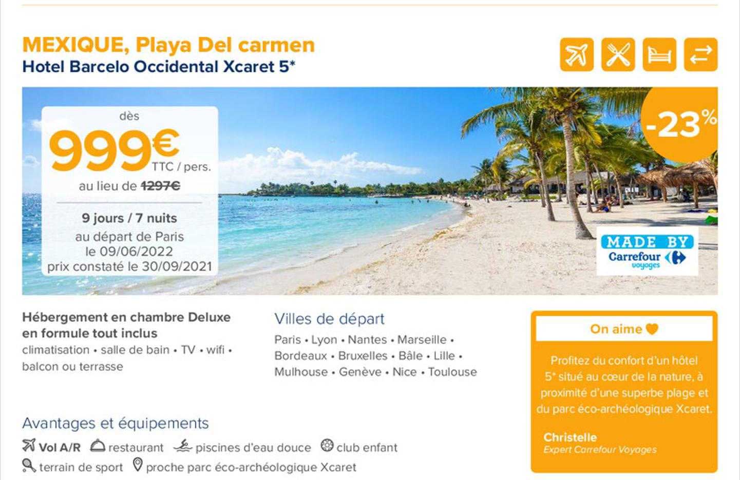 mexique, playa del carmen