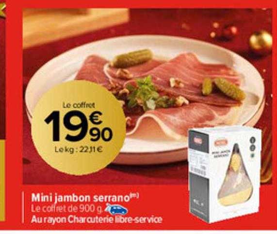 Mini Jambon Serrano